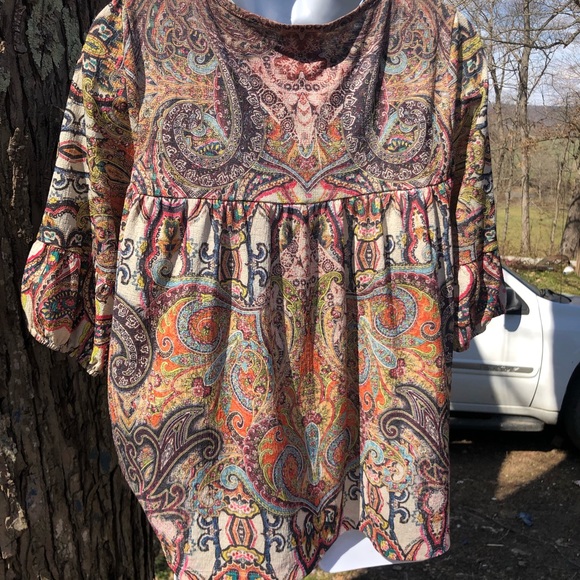 COPY - Energe world wear wide sleeves top - Picture 4 of 5